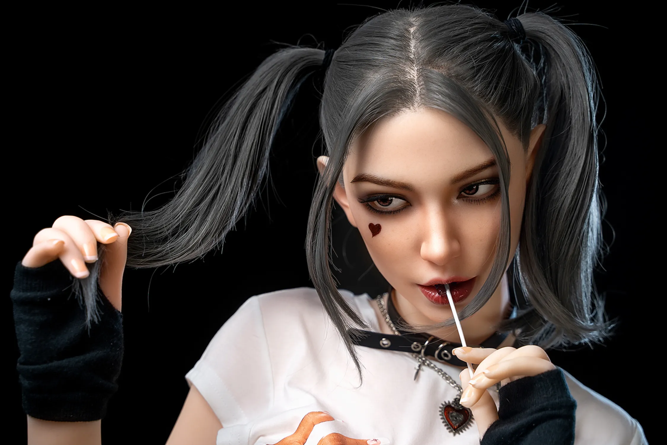 SY Doll 173см(5футов8) С-чашка Гибридная секс-кукла Wilhelmina, Подвижная челюсть Голова M7, В наличии в ЕС